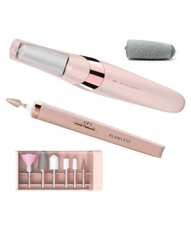 Finishing Touch Flawless Salon Nails Kit, Electronic Nail File and Full Manicure and Pedicure Tool with Finishing Touch Flawless Pedi Electronic Tool File and Callus Remover, Pedicure - Buy Online on GoSupps.com
