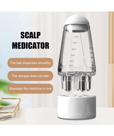 Scalp Oil Applicator & Massage Comb - Portable Mini Brush for Hair Growth | Essential Oil Infused - Buy Online on GoSupps.com