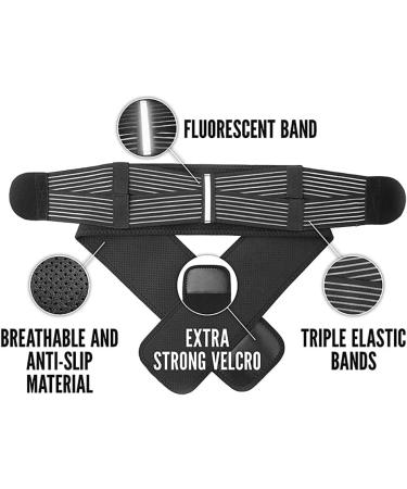 Veneka Iliosakrales SI Joint Hip Belt - Pelvic Support for Sciatica & Lenden Nerve Pain Relief - Buy Online on GoSupps.com