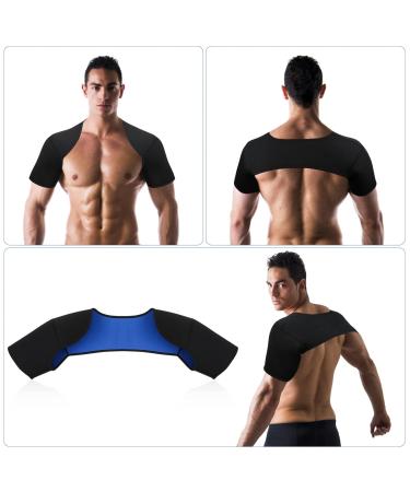 EXCEART Shoulder Compression Shirt for Men - Rotator Support Brace & Under Shirt for Optimal Comfort & Recovery - Buy Online on GoSupps.com