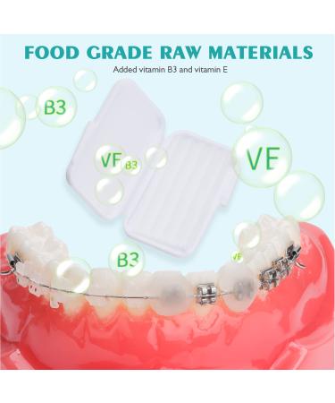 Orthodontic Wax for Braces - 10 Box Dental Wax for Braces - Free Cutter - White - Buy Online on GoSupps.com