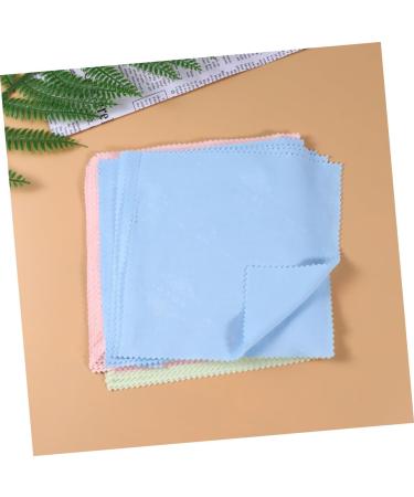 Beavorty 100pcs Assorted Color Cleaning Cloths for Jewelry & Eyeglasses - 13.5x13.5cm - Perfect for Glasses & Jewelry Care - Buy Online on GoSupps.com