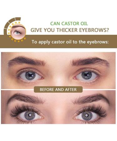SENRN 1Bottle Organic Castor Oil Lash Growth Serum Hair Treatment Lash Booster Eyebrow Enhancing Serum Stimulate For Eyelashes Eyebrows Hair Growth10ml034floz - Buy Online on GoSupps.com