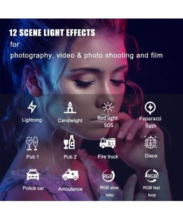 LUXCEO Portable LED Photography Light Wand - 1000 Lumens, CRI 95+, USB Rechargeable, Remote Control, Carry Bag - Adjustable Color Temperature, 36 Colors - Buy Online on GoSupps.com