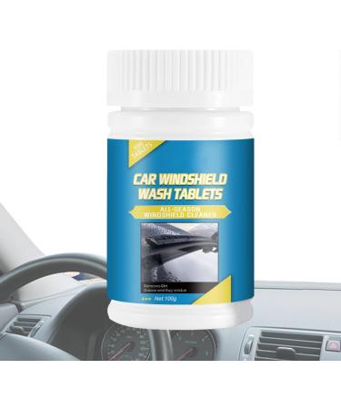 Windshield Fluid Tablets Dissolvable Window Tablets Cleaner | Multifunctional Car Exterior Cleaning Accessories for Dirt Mud Grease Stains Removal Lencyh - Buy Online on GoSupps.com