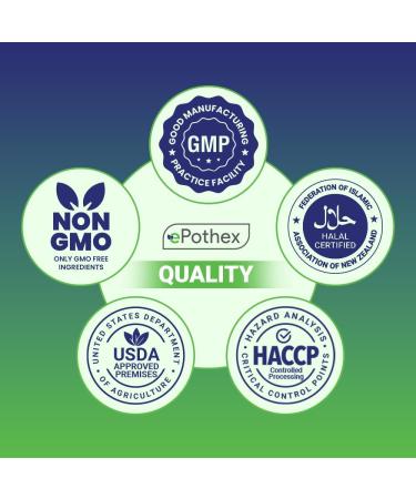 EPOTHEX Raw Grass-Fed Desiccated Bovine Thyroid - Thyroid and Energy Support - New Zealand Sourced 60 Capsules - Buy Online on GoSupps.com