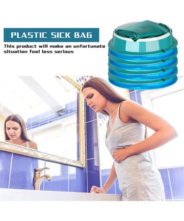 LINXIU Vomit Bags 1000ml - 16 Pack Disposable Emesis Bags for Travel, Car, Motion Sickness - Portable Nausea Barf Bags for Pregnant Women, Morning Sickness - Buy Online on GoSupps.com
