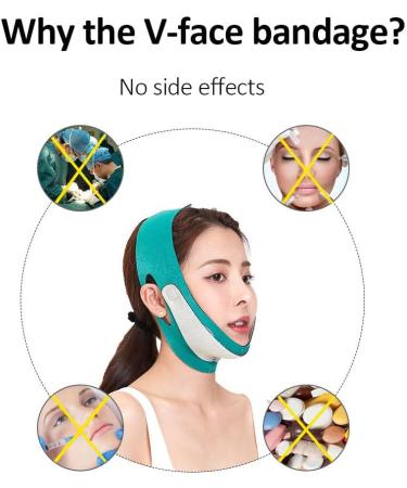 Face Lifting Belt Slimming Belt Double Chin Reducer Bandage Lifting V-shaped Belt face slimming belt - Buy Online on GoSupps.com