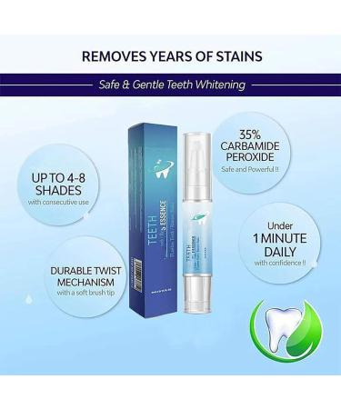 Teeth Whitening Essence Teeth Whitening Essence Pen Effectively Remove Yellowish Tooth Stains Reduce Yellowing Teeth Whitening Pen - Buy Online on GoSupps.com