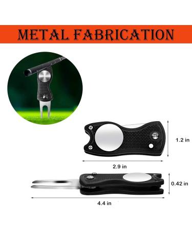 Golf Cleaning Kit - 16 in 1 Towel, Brush, Divot Repair Tool, Ball Alignment, Score Counter & More | Perfect Golf Gifts for Men or Women - Buy Online on GoSupps.com