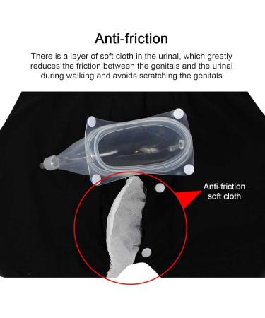 Urinals Collector Bags for Men - Reusable Wearable Pee Drainage System (Small) - International Shipping Available - Buy Online on GoSupps.com