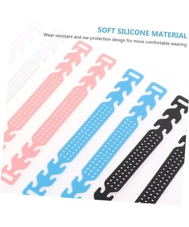 Minkissy 20-Piece Practical Whiting Blueh Black Forest Accessories Set | Earring Belt Hook Mask Rope Extension Buckle Adjustable Ear Fastening Mask Strap - Buy Online on GoSupps.com