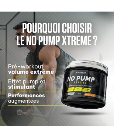 Superset Nutrition - No Pump Xtreme (420gr) - Pre-Workout Powder - Powerful Pre-Workout Booster 3.3g Creatine B - Buy Online on GoSupps.com