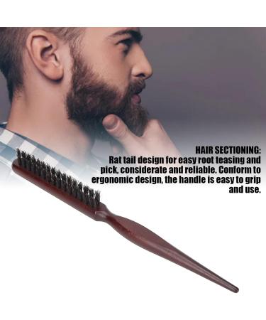 Backkamm Toupier Brush - Rat-Tail Styling Tool for Hair Smoothing Edge Control & Touping | International Shipping Available - Buy Online on GoSupps.com