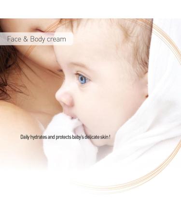 Moraz Baby Face and Body Cream - Soothing Baby Skin Care with Jojoba Oil | 3.4 oz - Prevent Dry Skin & Irritation - Buy Online on GoSupps.com
