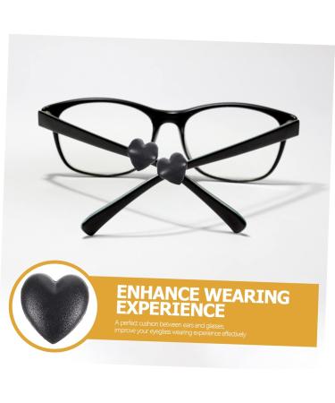 20 Pieces Heart-Shaped Earmuffs - Anti-Skid Silicone Ear Grip Retainers for Glasses - Perfect for Secure Comfort - Buy Online on GoSupps.com