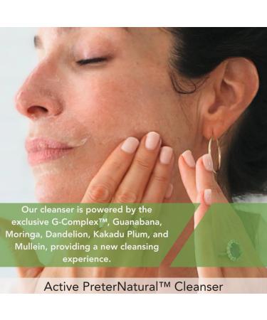 Guanology Active PreterNatural Cleanser: Gentle Cream Formula Removes Impurities & Makeup Balances pH Unclogs Pores & Nourishes with G Complex Active Botanicals. Cruelty Free - Buy Online on GoSupps.com