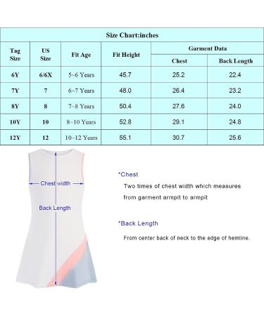 JACK SMITH Youth Girls Tennis Dress with Shorts Pockets - White, Size 6 Years - Buy Online on GoSupps.com