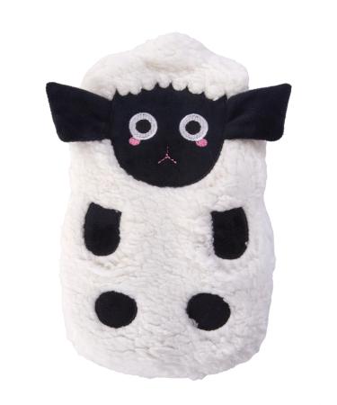 K Collection Heat Pack with Novelty Plush Cover - Lamb Design - Microwavable Plush Clay Beads Heat Bag - Heating Pads Hot Lamb Heat Pack