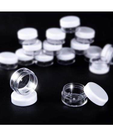 30 Mini Cream Jars with Labels & Spatula - 5G Empty Tiegel for Nail Art & Lip Balm - Ideal for DIY Projects - Buy Online on GoSupps.com