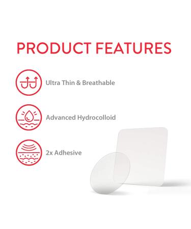 Avarelle Acne Pimple Patch (40 Count) with Tea Tree Oil, Calendula Oil & Cica - Vegan & Cruelty-Free Spot Treatment - Buy Online on GoSupps.com