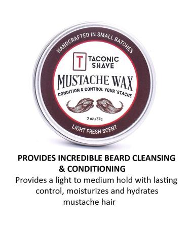 Taconic Shave Beard Wax - All Natural Artisan Made - 2 Oz Size | Premium Grooming for Beards Worldwide - Buy Online on GoSupps.com
