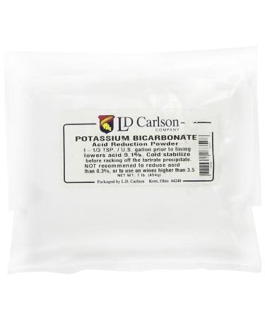 Potassium Bicarbonate - 1 lb x 2 White