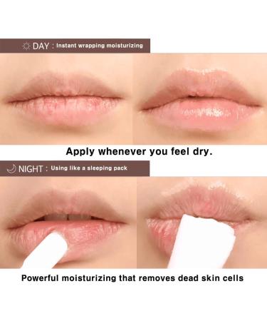 BBIA Vegan Shea Butter Lip Oil Balm - Hydrating Korean Lip Moisturizer for Dry Chapped Lips | Nourishing & Natural Glow | 0.35 Fl Oz - Buy Online on GoSupps.com
