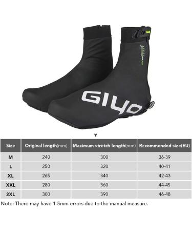 LIXADA Winter Over Shoes - Waterproof & Windproof Thermofleece Protector for Men & Women | M-3XL Black Cycling Shoes Cover - Perfect for MTB Racing - Buy Online on GoSupps.com