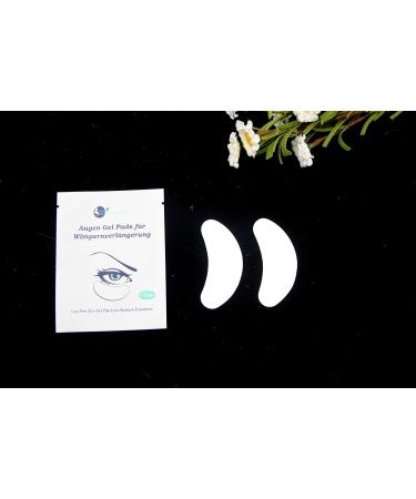 Buy Dermastil Eye Gel Pads - 100 Pairs Lint Free Eye Patches for Eyelash Extensions | International Shipping Available - Buy Online on GoSupps.com