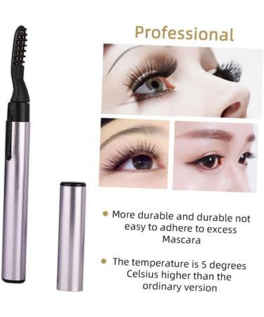 Mikinona 1pc Eyelash Curler for Women Rechargable d Batteries Battery Eyelash Curler Long-Lasting Eyelash Curls Rechargeable Heated Eyelash Curler Rechargeable Battery Purple - Buy Online on GoSupps.com