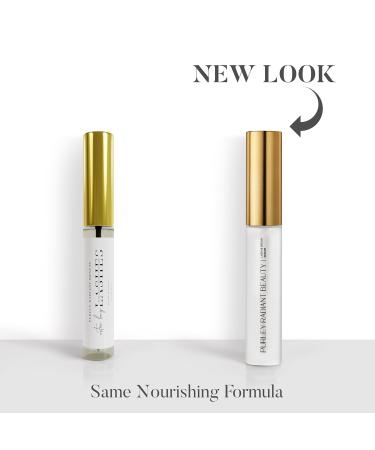 Purely Radiant Beauty Eyelash Growth Serum Prostaglandin-Free Lash & Brow Enhancer for Longer Thicker Lashes Vegan Cruelty-Free Castor Oil Based Natural Lash Serum for Growth - Buy Online on GoSupps.com