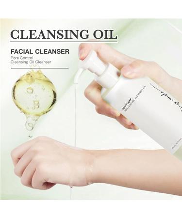 Heartleaf Pore Control Cleansing Oil Facial Cleanser Calming Skin Refreshing Daily Makeup Blackheads Removal For All Skin Types - Buy Online on GoSupps.com
