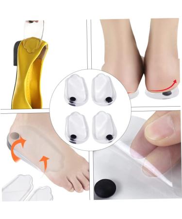 Mobestech Heel Pads - 4 Pairs Silicone Insoles for High Heels | Gel Shoe Inserts & Heel Grips for Men & Women - Buy Online on GoSupps.com