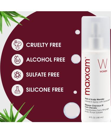 Maxxam Hair & Scalp Mender Leave-in Spray - Moisturizes & Rejuvenates Dry Scalp & Damaged Hair | Alcohol Free | 8 Fl Oz - International Shipping Available - Buy Online on GoSupps.com