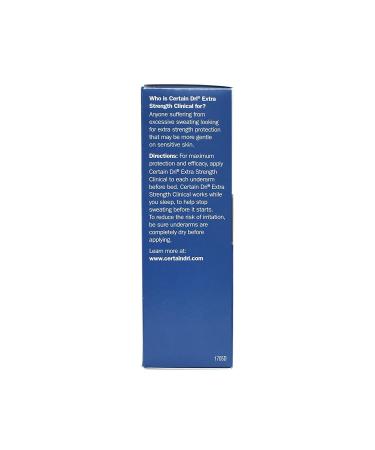 CERTAIN DRI Anti-Perspirant Solid 1.7 oz - Pack of 6 | Long-lasting Protection - Buy Online on GoSupps.com