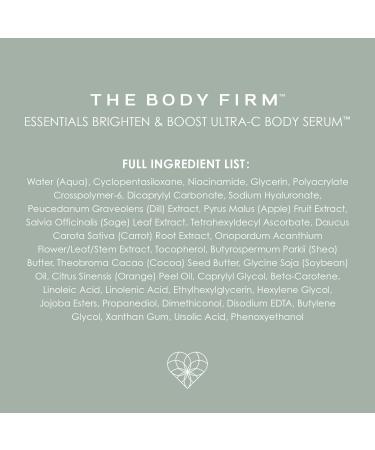 Crepe Erase Brighten & Boost Ultra-C Body Serum | Anti-Aging Moisturizer with Vitamin C | Firming & Hydrating Skin Care for Crepe Skin | 4 fl oz - Buy Online on GoSupps.com