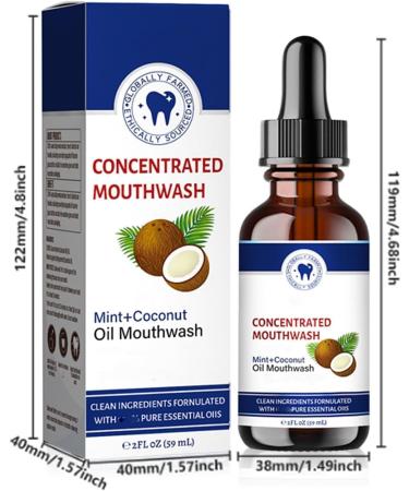Ourlyard Coconut Oil Pulling Coconut Oil Pulling For Teeth Pure Organic Coconut Oil Pulling Powerful Organic Coconut Peppermint Pulling Oil Ourlyard Coconut Oil Mouthwash Essential Oil (3) - Buy Online on GoSupps.com