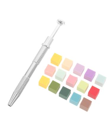FRCOLOR Nail Sponge 1 Set Manicure Tools Blush for Cheeks Nail Tools Nail Art Tools Nail Art Pick up Tool Manicure Nail Art Tool Mini Sponge Tofu Cubes Nail Sponges