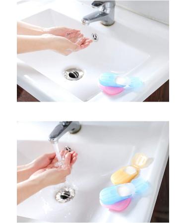 ccHuDE 6 Packs Portable Disposable Paper Soap Sheets for Camping, Hiking, Travel - Scented Bath Hand Washing Soap - Buy Online on GoSupps.com
