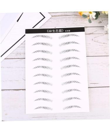 Beavorty 2 Pairs Makeup Stencil Makeup Stickers Eyebrow Stickers for Makeup Cosmetic Tool Miss Natural - Buy Online on GoSupps.com