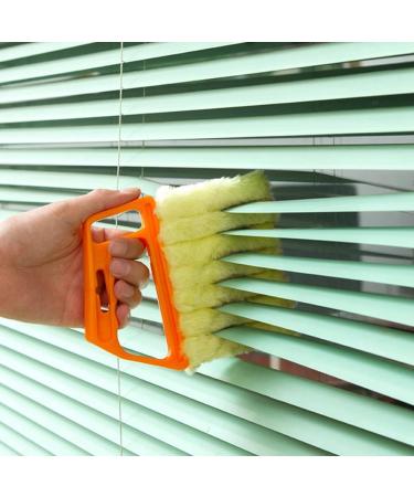 Desikixudy 2Pcs Window Venetian 7 Finger Dusting Cleaner Tool Window Shutters Venetian Brush - Buy Online on GoSupps.com