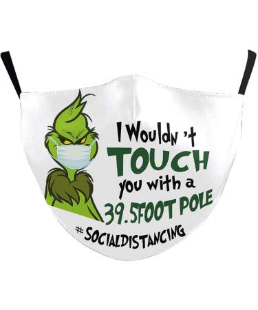 Youning Unisex Christmas 3D Print Face Masks - Funny Motifs Washable Multifunctional Neck Bandana & Dust Protection with Filters (7 PCs) - Buy Online on GoSupps.com