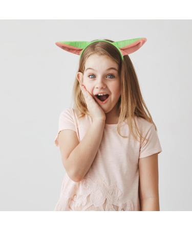 AOVNA 2 Pieces Alien Headband Big Green Ear Headband Novelty Halloween Headband Party Accessory for Alien Themed Party Halloween Birthday - Buy Online on GoSupps.com