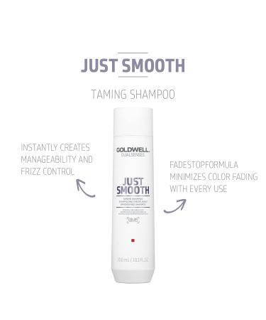 Goldwell Dualsenses Just Smooth Taming Anti-Frizz Shampoo - 10.1 Fl Oz (Pack of 1) - Buy Online on GoSupps.com