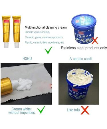 2022 New Metal Polishing Paste Ultimate Metal Polish Cream Fixini All Metal Polish Cream Metal Polishing Cream Set Removes Metal Tarnish Polish Cleaner for Stainless Steel/Brass (5pcs) - Buy Online on GoSupps.com