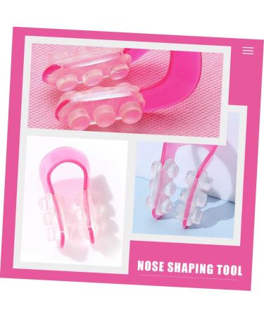 FRCOLOR 40 Pcs Nose Up Shaping Clip - Nuzzle Nose Bridge Corrector & Beauty Supplies - Enhance Your Look with Plastic Nose Lifting Cups (4 Pcs Pink - Buy Online on GoSupps.com