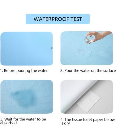 Beedsooths Waterproof Washable Incontinence Cover 70x90 cm - Breathable Soft Fleece Pad for Adults & Children - Buy Online on GoSupps.com