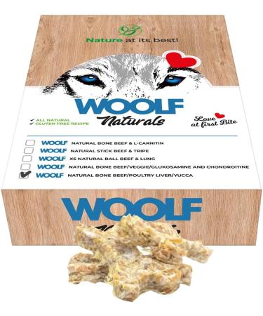 Woolf Veal poultry and Yucca bones 720g - Buy Online on GoSupps.com
