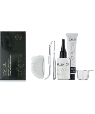 Estel Enigma BLACK Eyelash & Eyebrow Color Paint - International Shipping Available - Buy Online on GoSupps.com